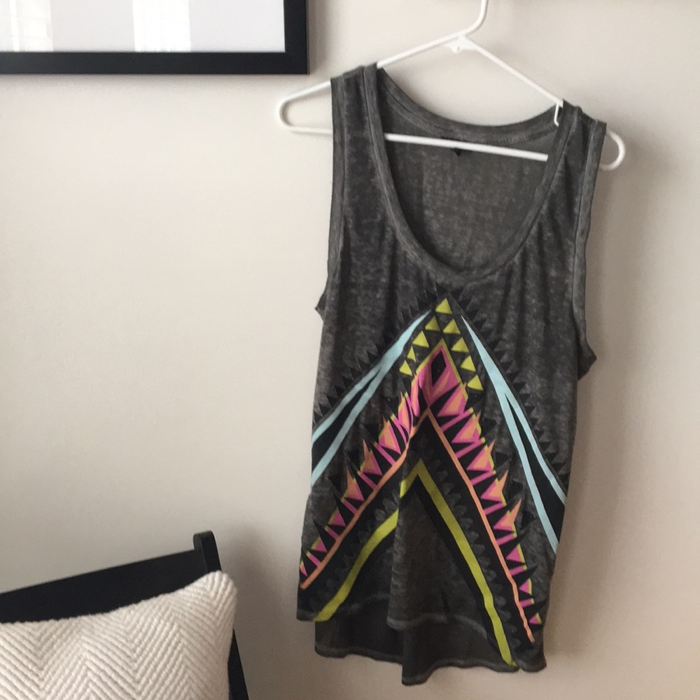 Neon Print Tank